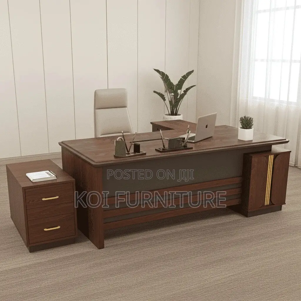 Office Desk; 1.6m Executive Classy Advanced Modern Style Desk
