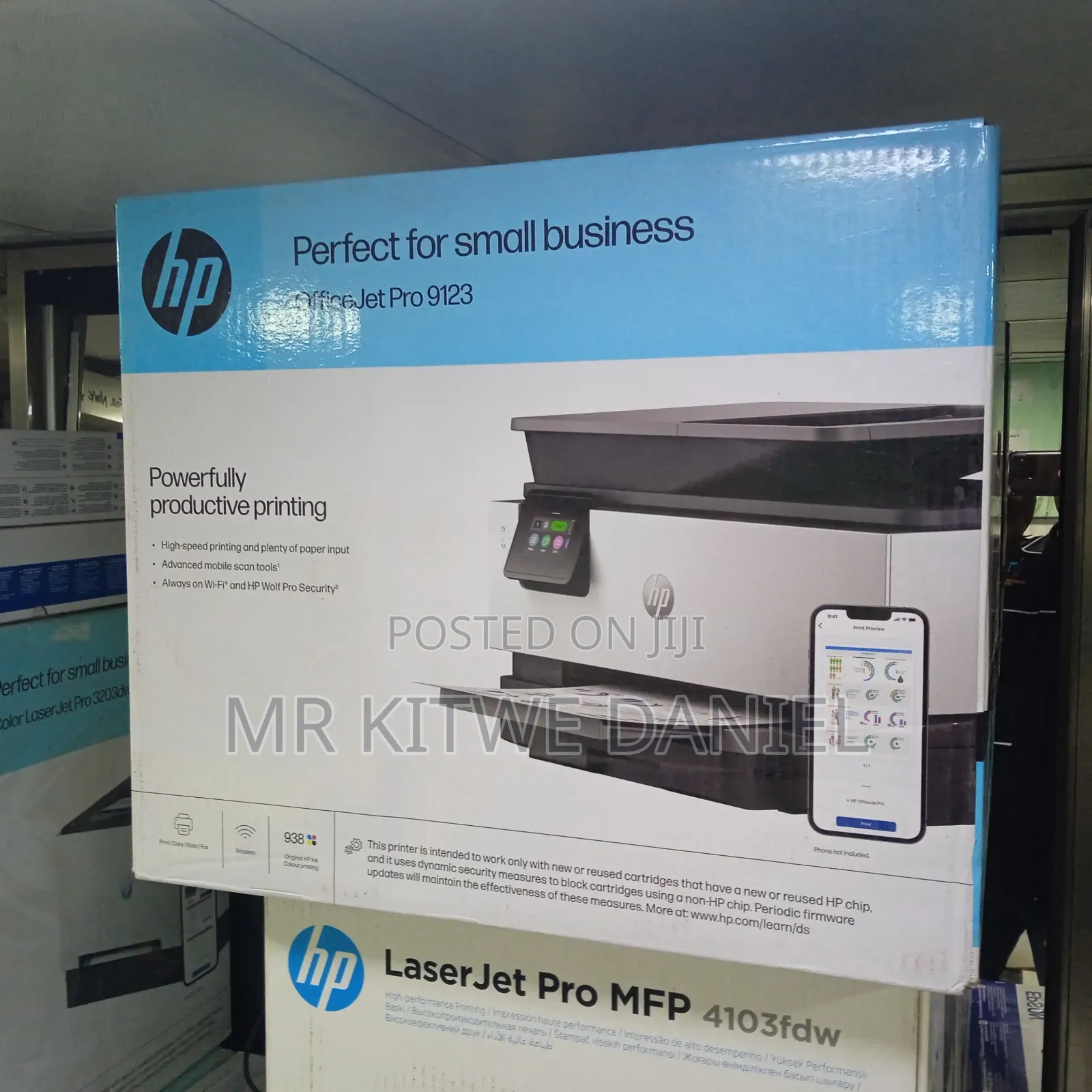 Hp Officejet Pro 9123 All in One Printer