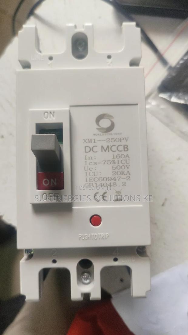 160a 500v Dc McCb - main view