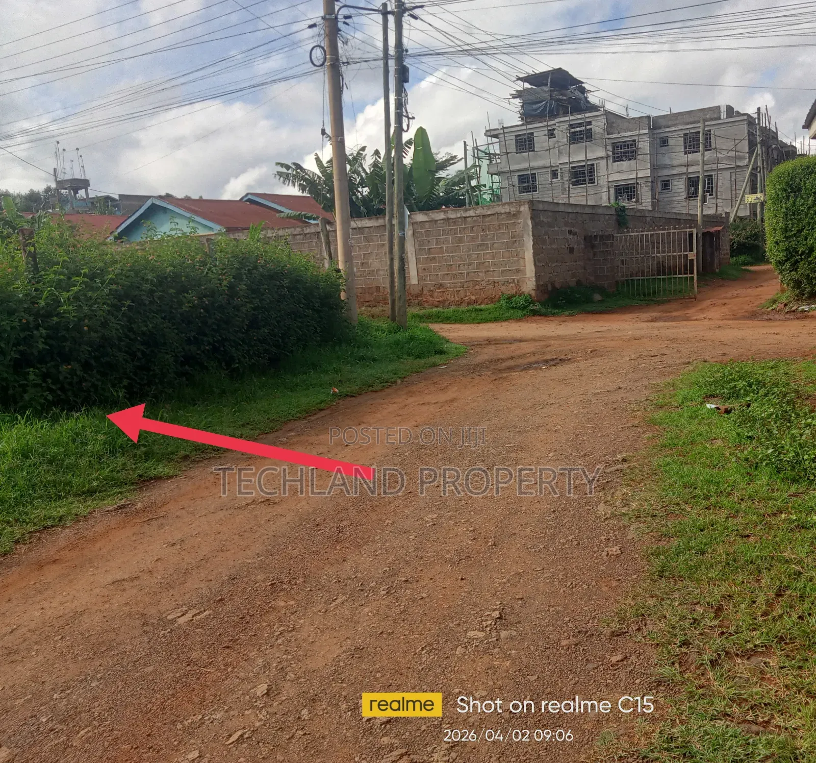 1/8acre Plot Skuta Nyeri