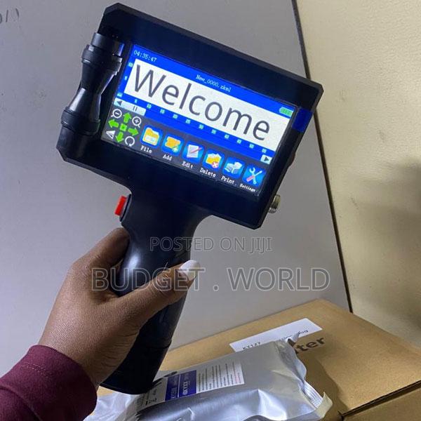 12.7mm Handheld Qr Barcode Expiry Date Label Printer Gun 25 Languages