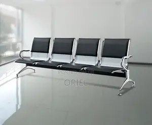 Office Bench : Office 4-Seater Waiting Area Bench