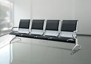 Office Bench : Office 4-Seater Waiting Area Bench