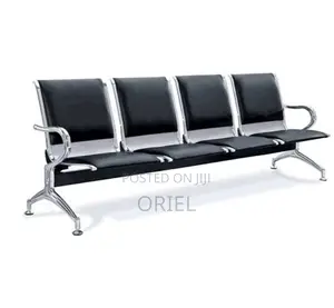 Office Bench : Office 4-Seater Waiting Area Bench