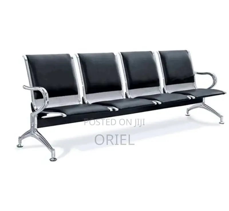 Office Bench : Office 4-Seater Waiting Area Bench