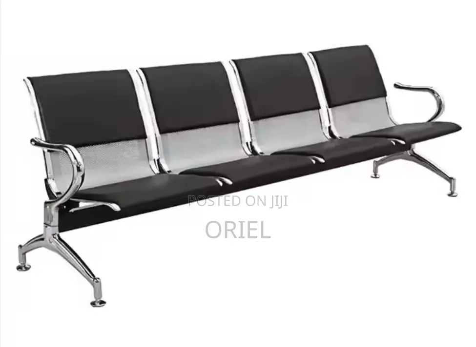 Office Bench : Office 4-Seater Waiting Area Bench