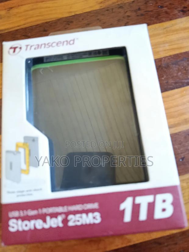 Transcend 1tb External Harddrive - main view