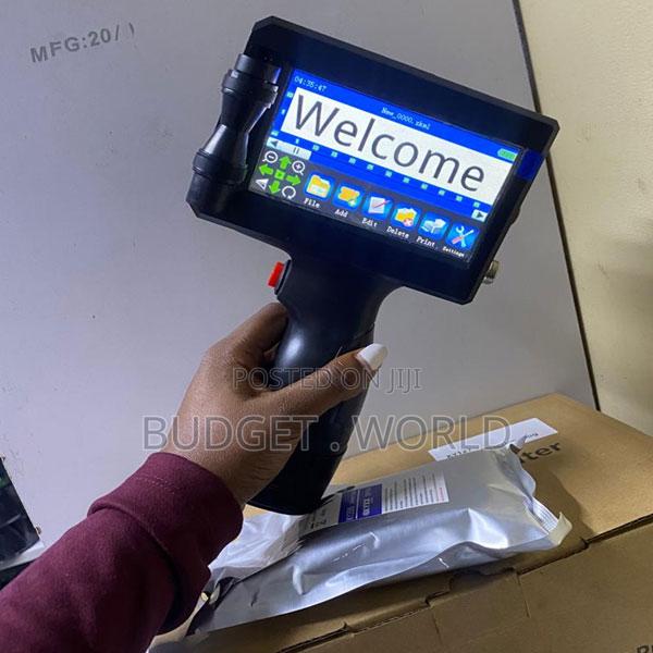 Date Handheld Inkjet Printer 12.7mm Barcode Batch Number Logo