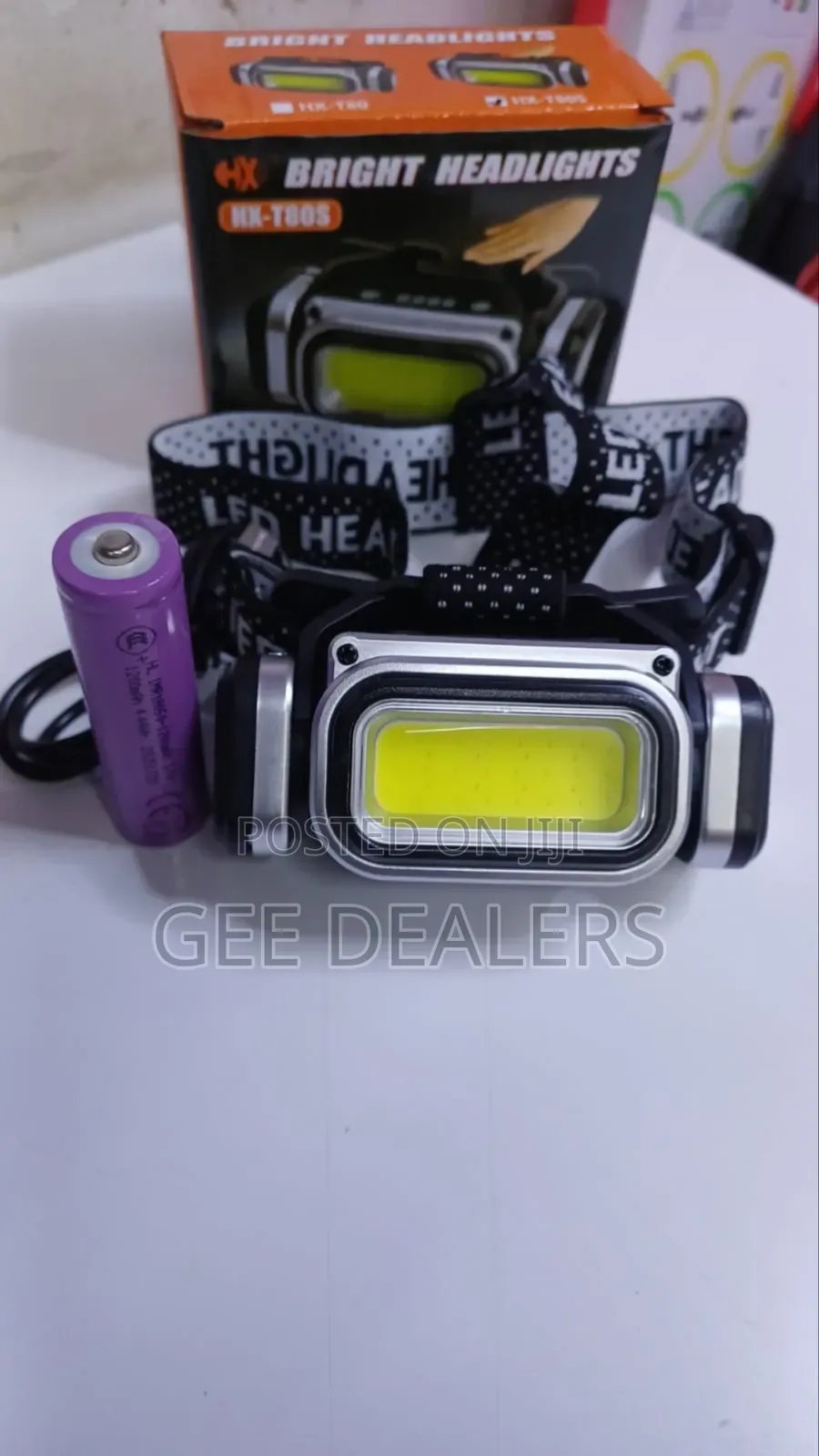 Bright Rechargeable Mining Headlamp, Camping Headlamp