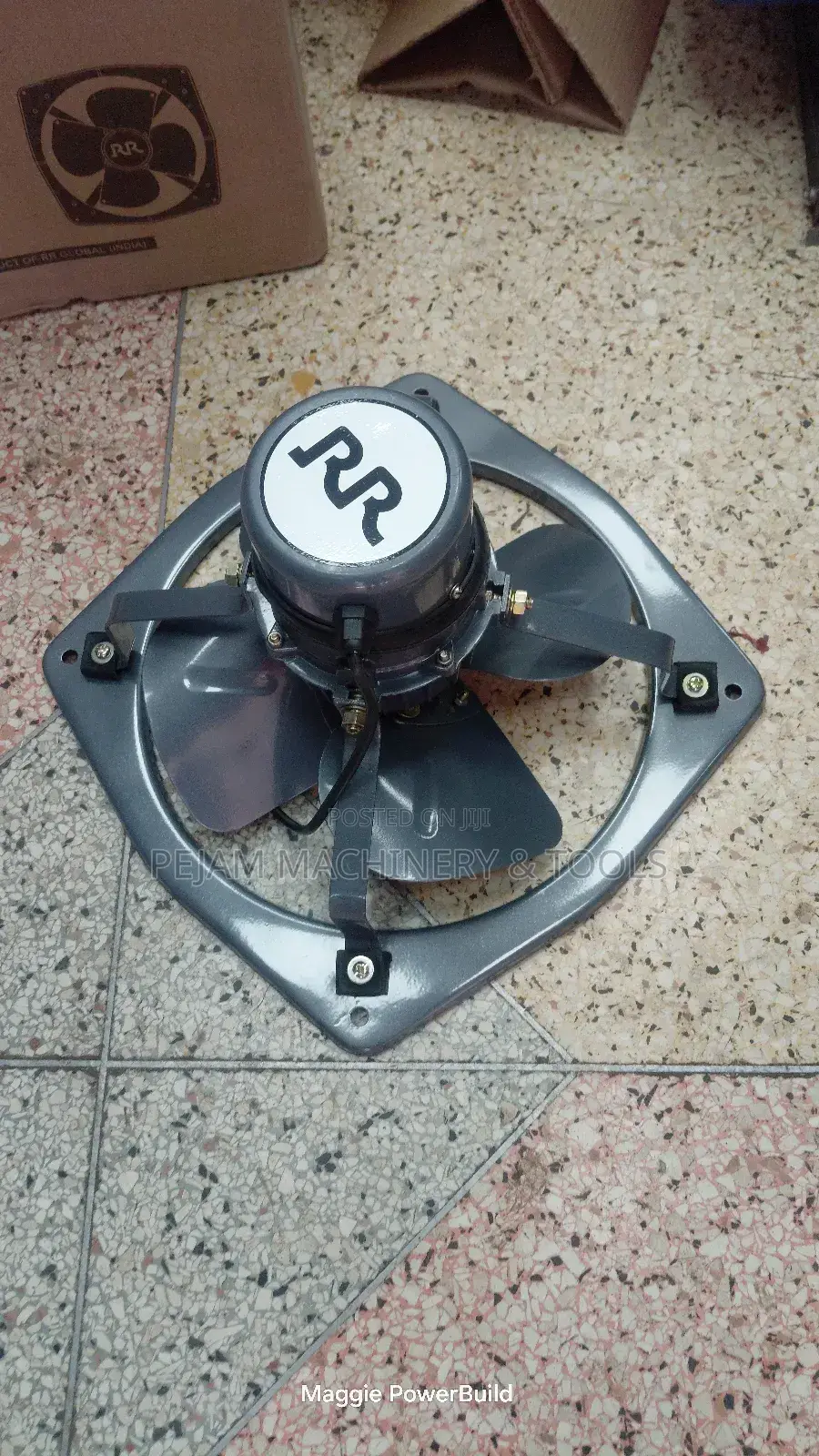 Rr Fan 12" Metallic Exhaust Fan