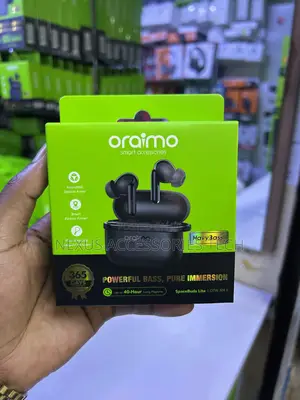 Oraimo Spacebuds Lite Otw-324 Wireless Earbuds | 40h Battery,Deep Bass