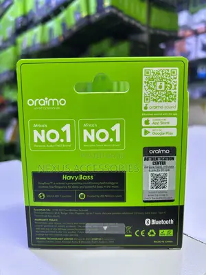 Oraimo Spacebuds Lite Otw-324 Wireless Earbuds | 40h Battery,Deep Bass