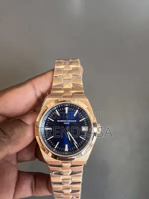 Vacheron Constantine Overseas Blue Dial Rose Gold