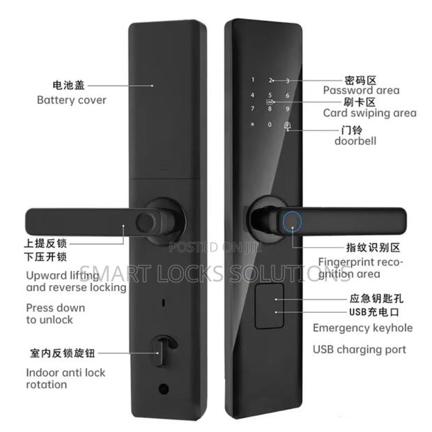 Smart Doolocks Smart Home Door - main view