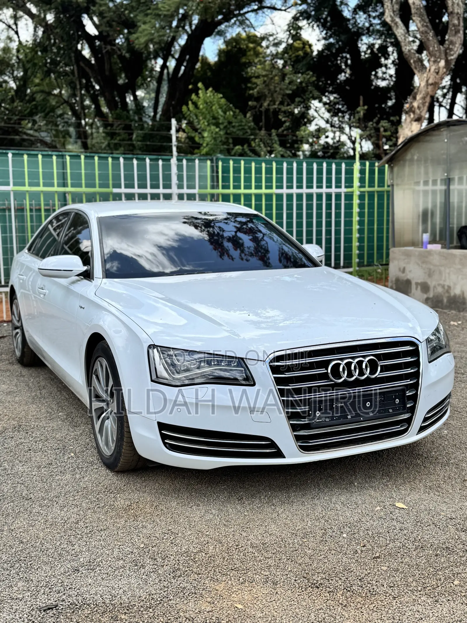 Audi A8 2013 White
