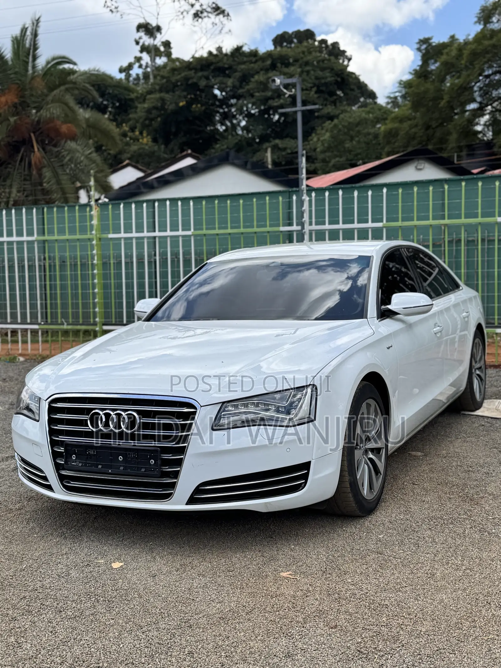 Audi A8 2013 White