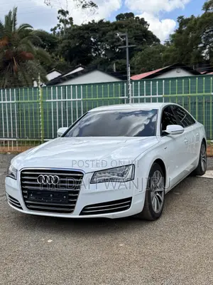 Audi A8 2013 White