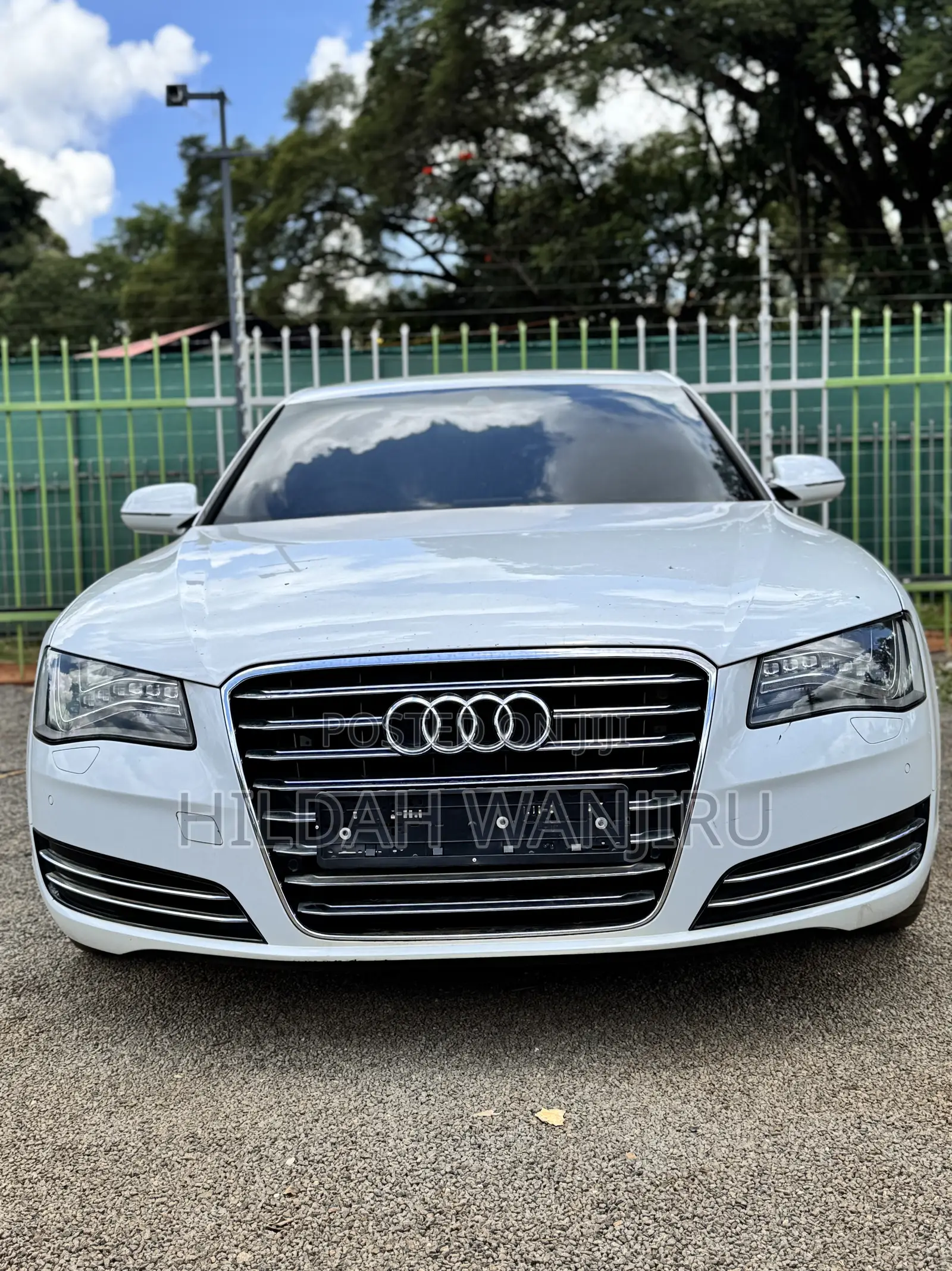 Audi A8 2013 White