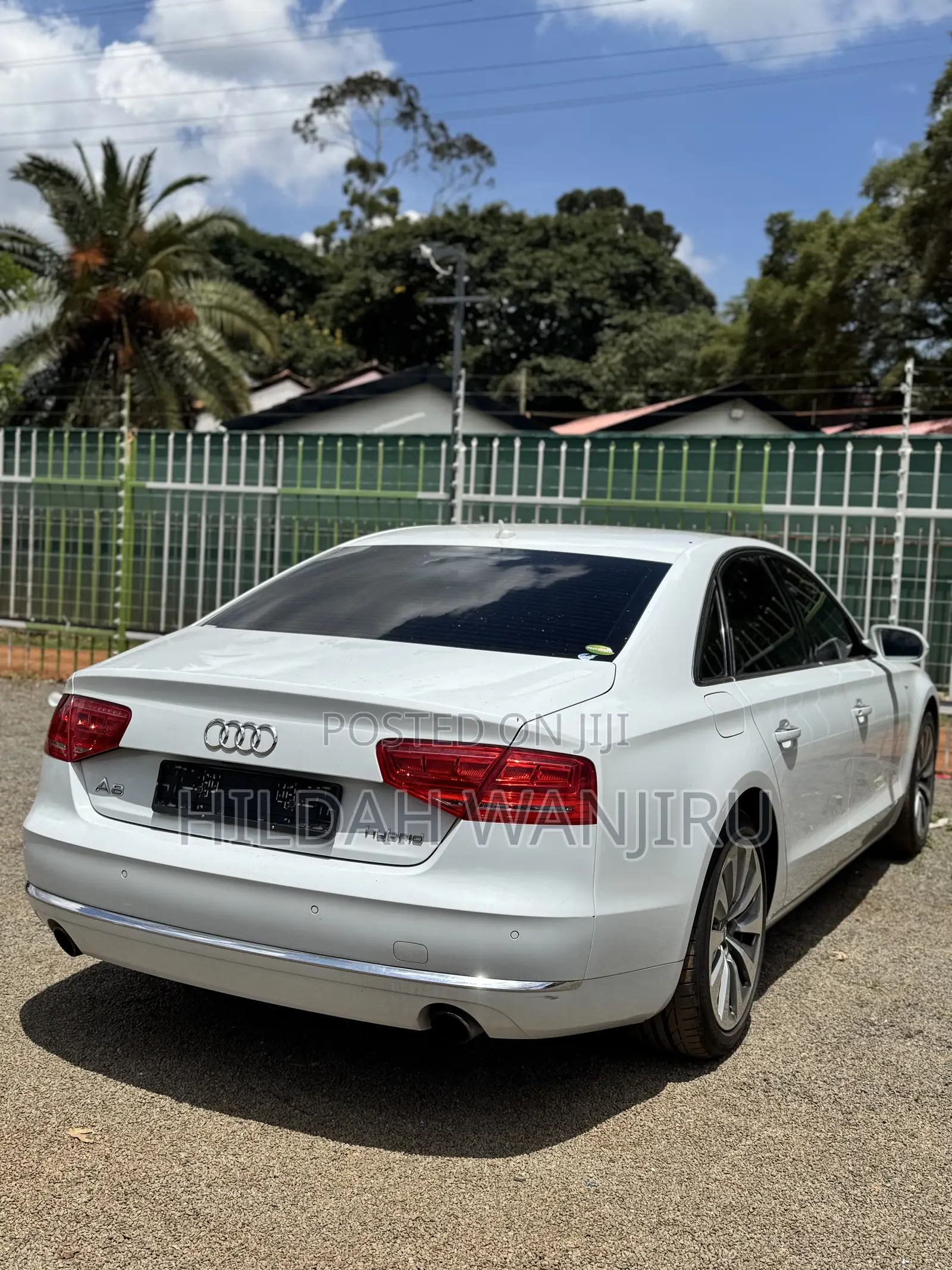 Audi A8 2013 White