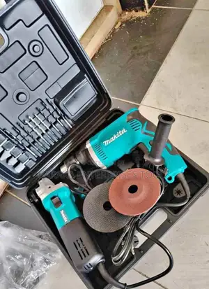 Makita Combo Kit(Angle Grinder 4inch, Drill)