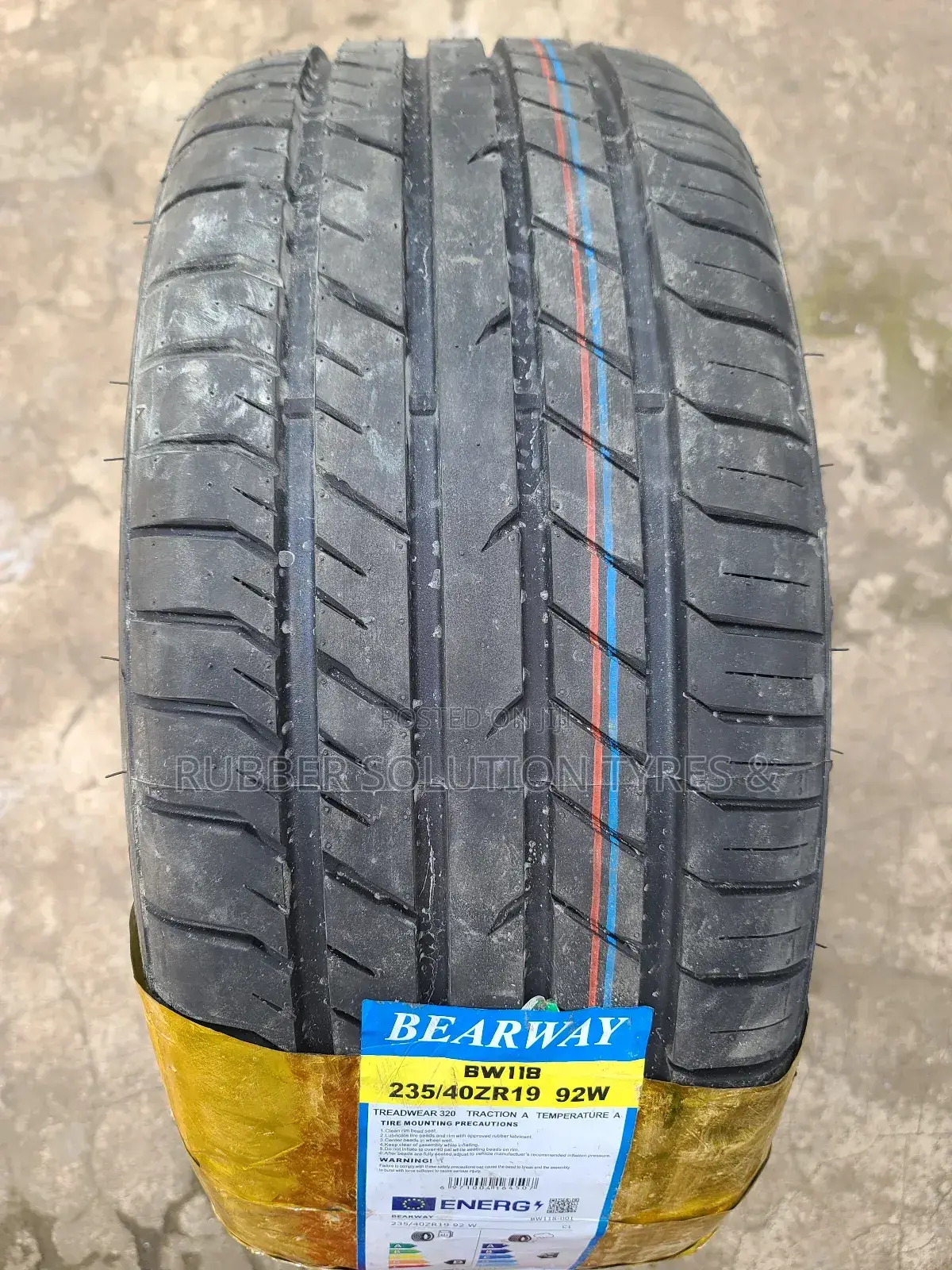 235/40r19 Bearway Tyres 92 W Bw118