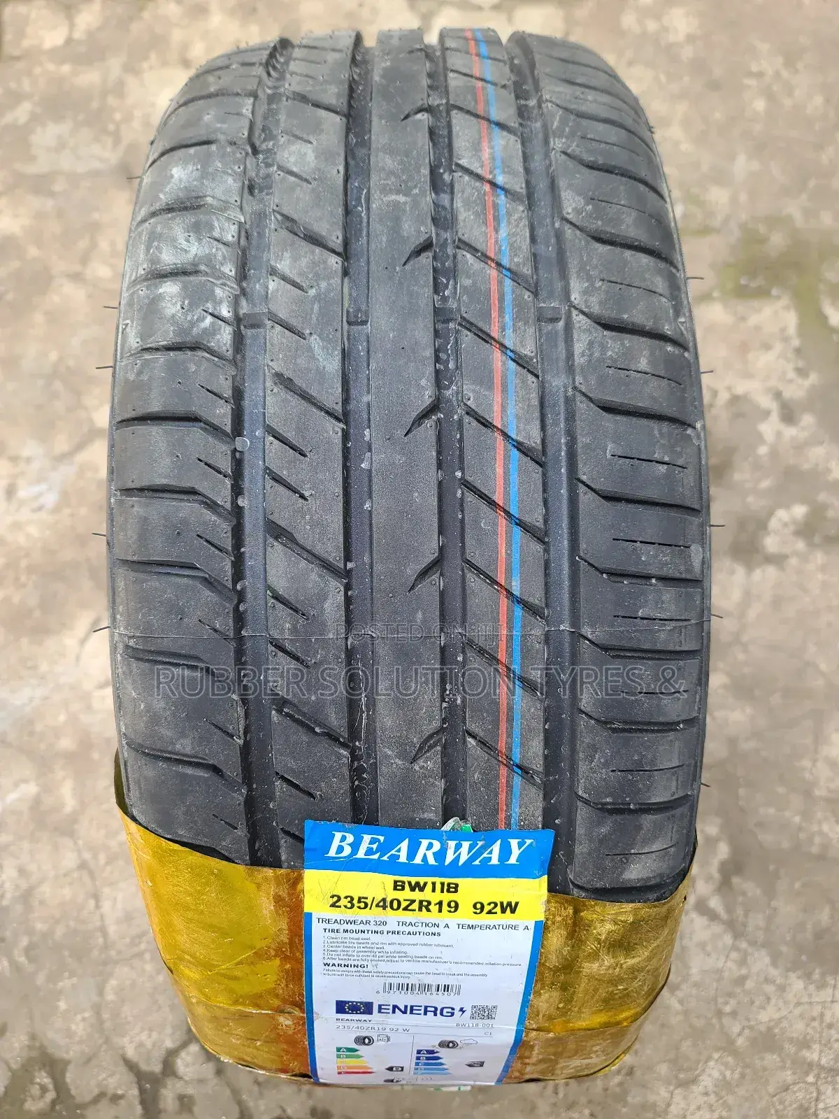 235/40r19 Bearway Tyres 92 W Bw118