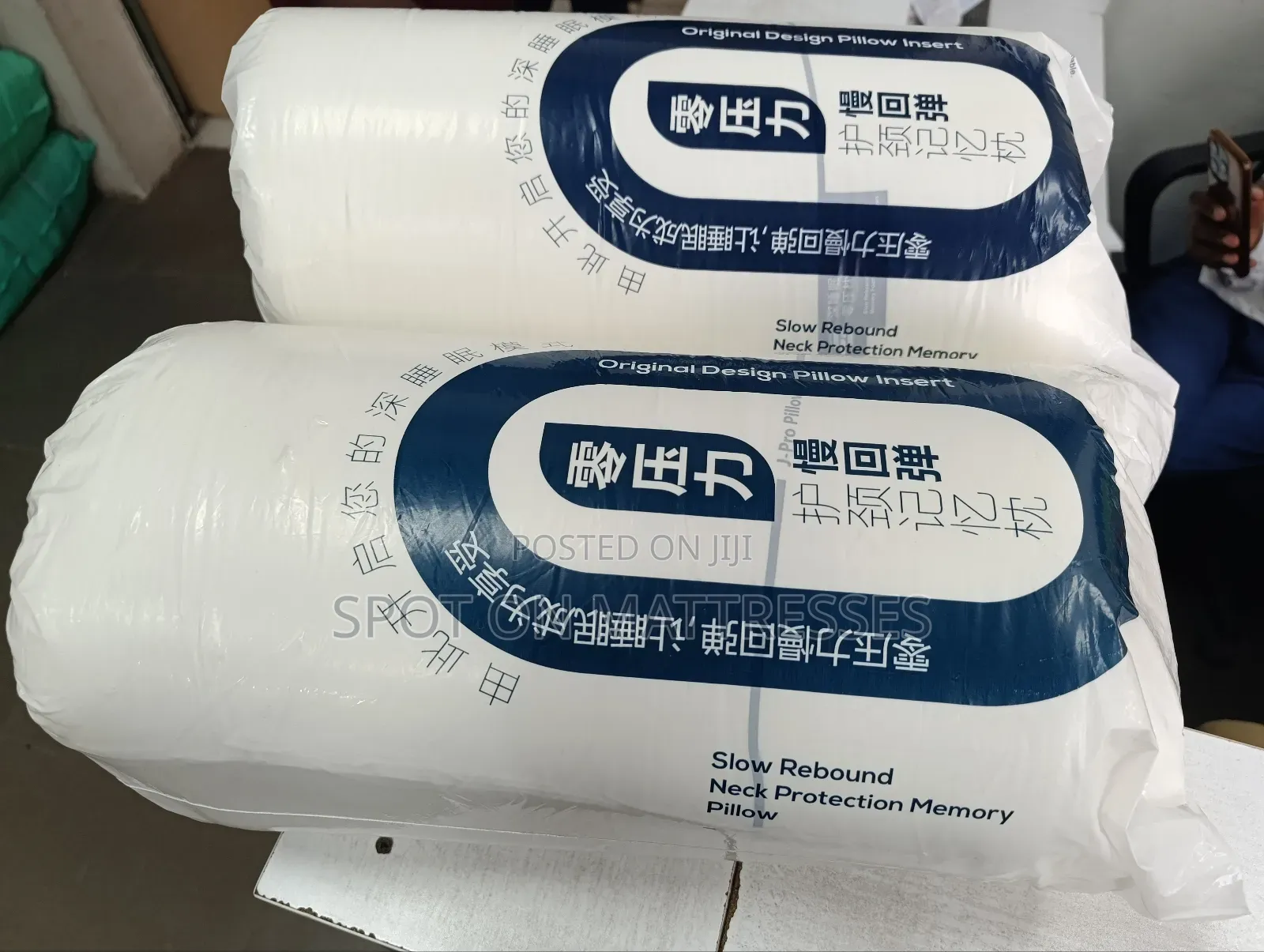Now Available! Neck Protection Orthopedic Memory Pillows 2pcs.