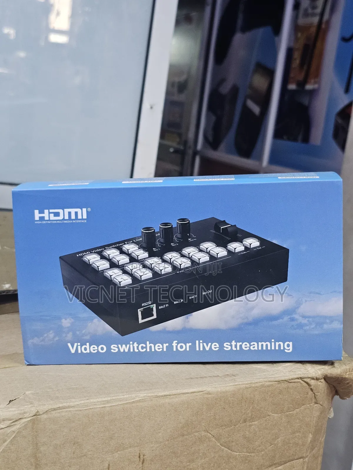 1080p Live Streaming Hdmi Video Switcher
