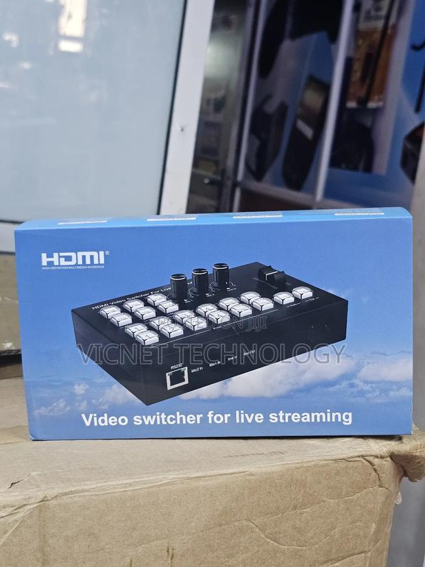 1080p Live Streaming Hdmi Video Switcher