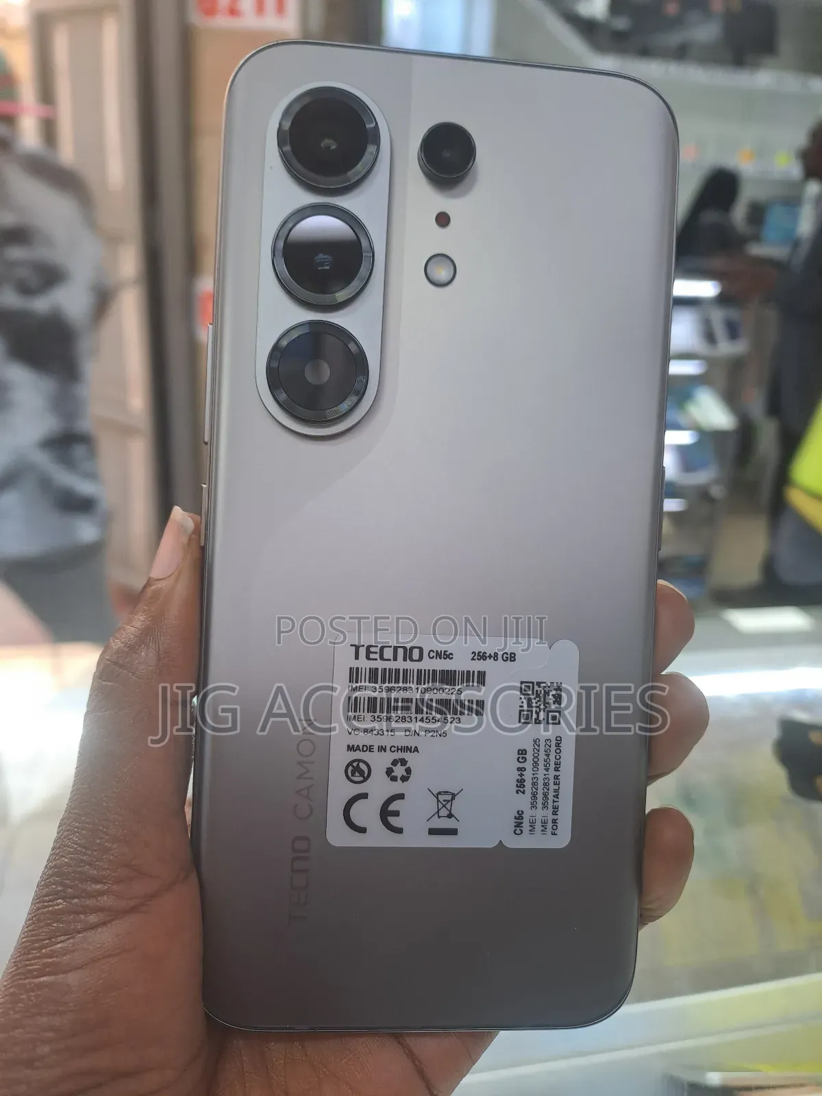 New Tecno Camon 50 Pro 256 GB Gray