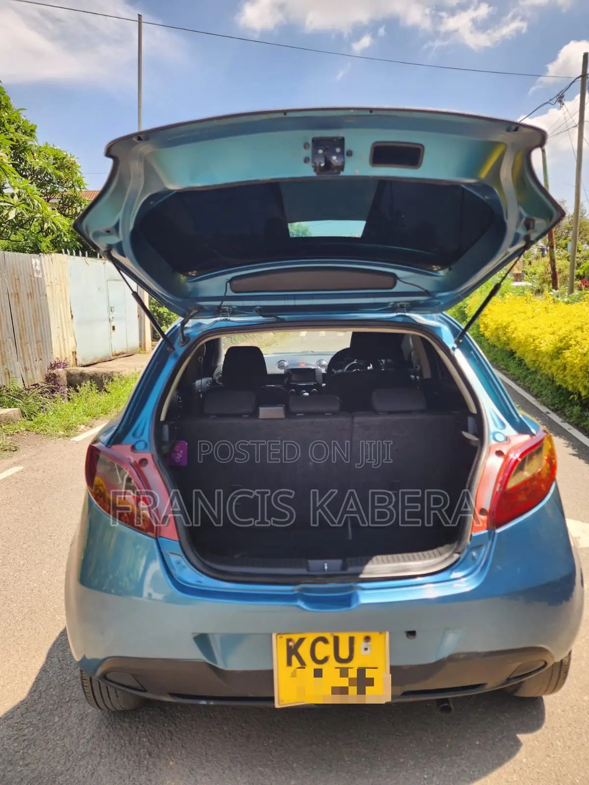 Mazda Demio 2012 Blue