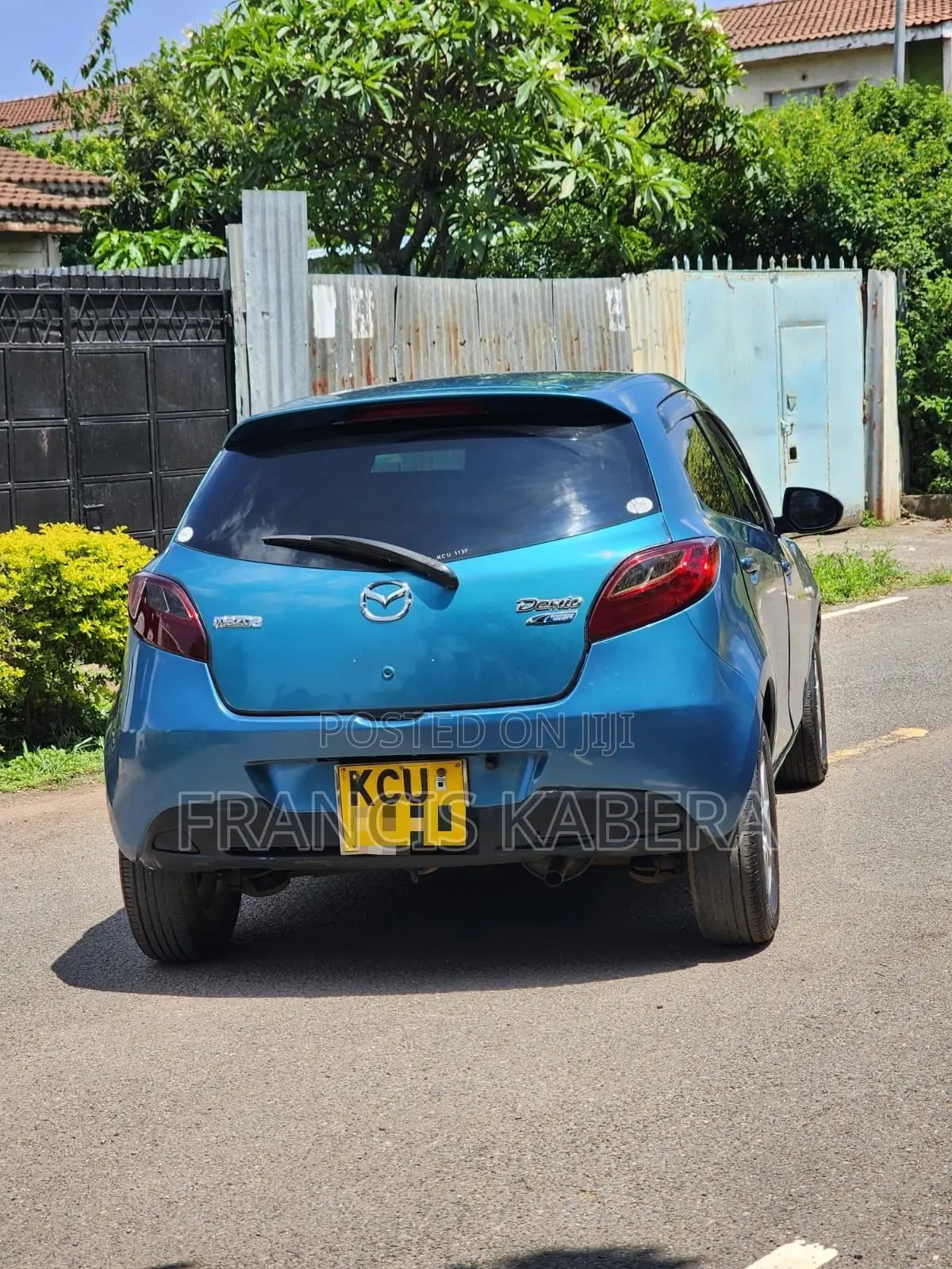 Mazda Demio 2012 Blue