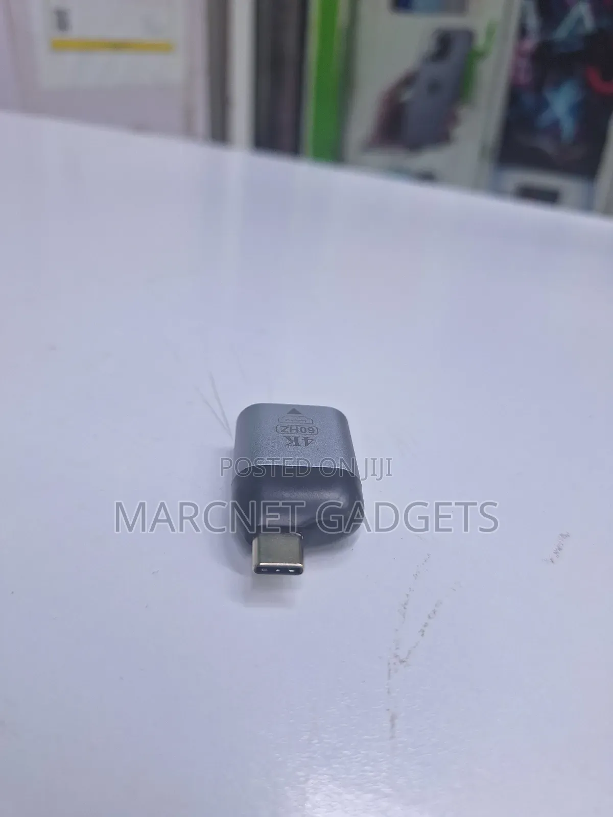 Metallic Usb Type C to Hdmi Converter Type C Male Hdmi Female