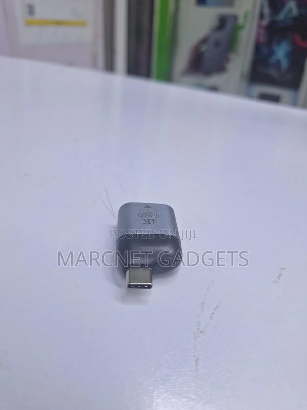 Metallic Usb Type C to Hdmi Converter Type C Male Hdmi Female - thumbnail 2