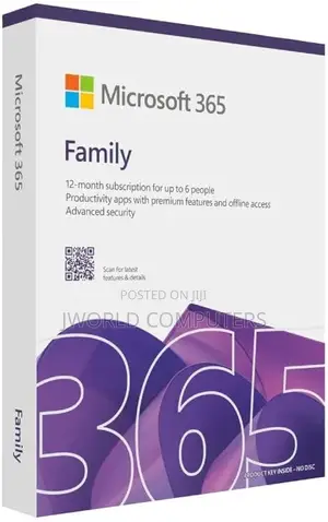 Genuine Microsoft 365 Family
