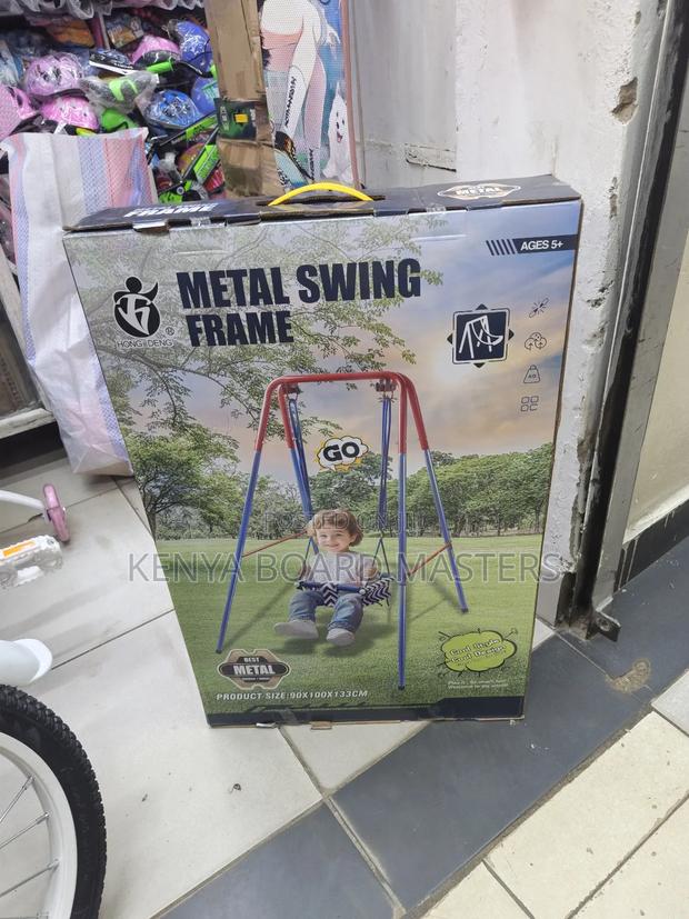 Kids Metal Swing Frame