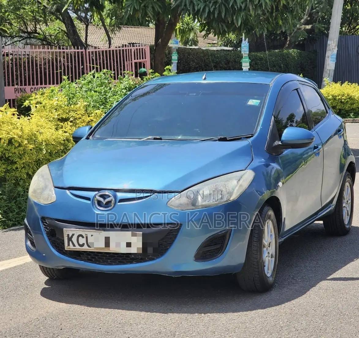 Mazda Demio 2012 Blue