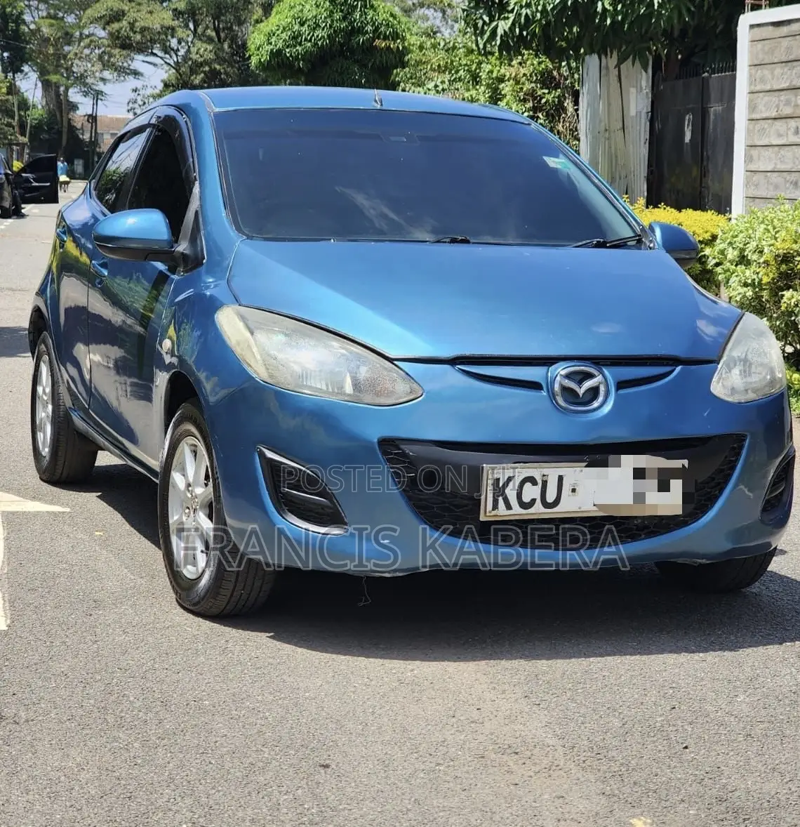 Mazda Demio 2012 Blue