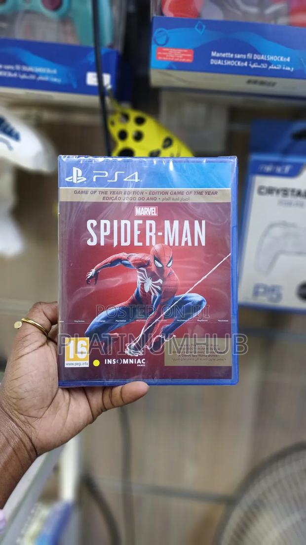 Spider-Man Playstation 4 Marvel New Game - main view