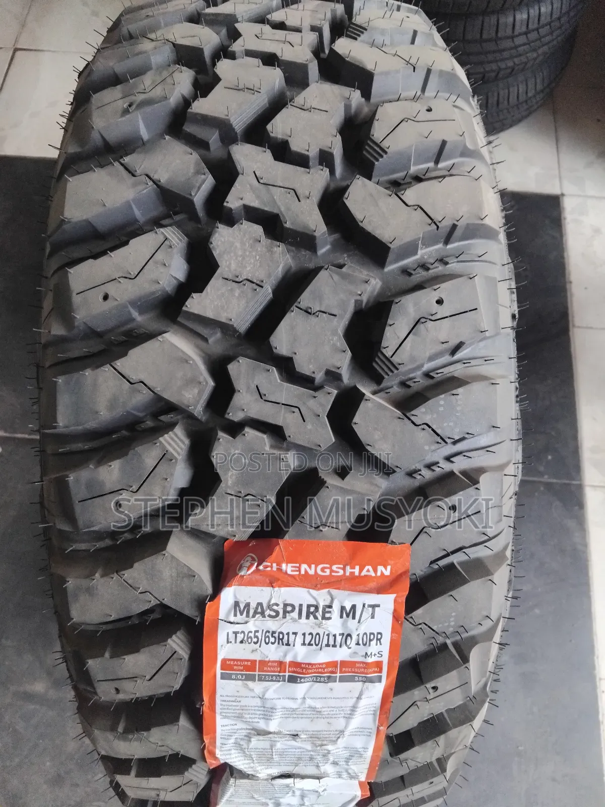 265/65r17 Chengshan Sportcat Mt Tyre
