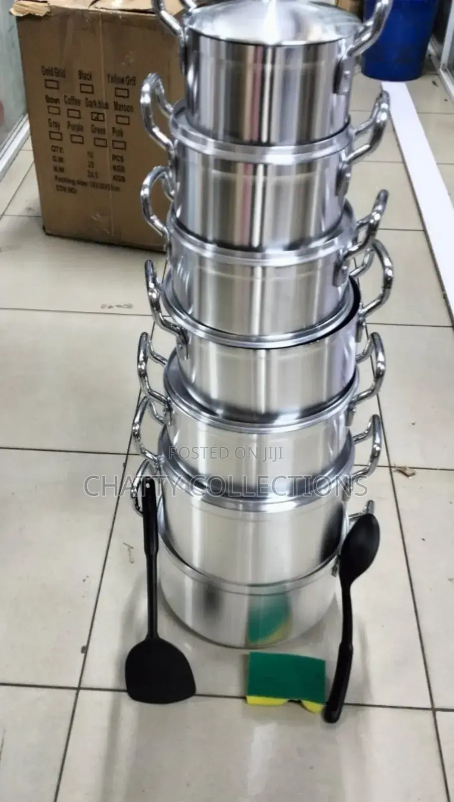 Original Tornado (Tc) Cookware Aluminium Sufuria Set