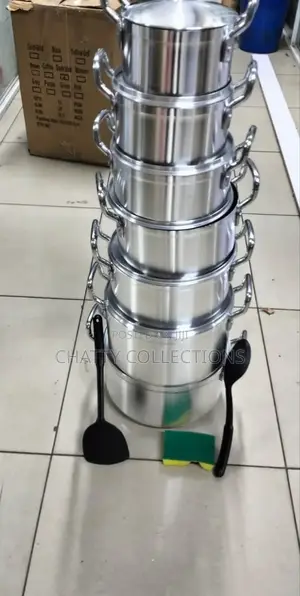 Original Tornado (Tc) Cookware Aluminium Sufuria Set