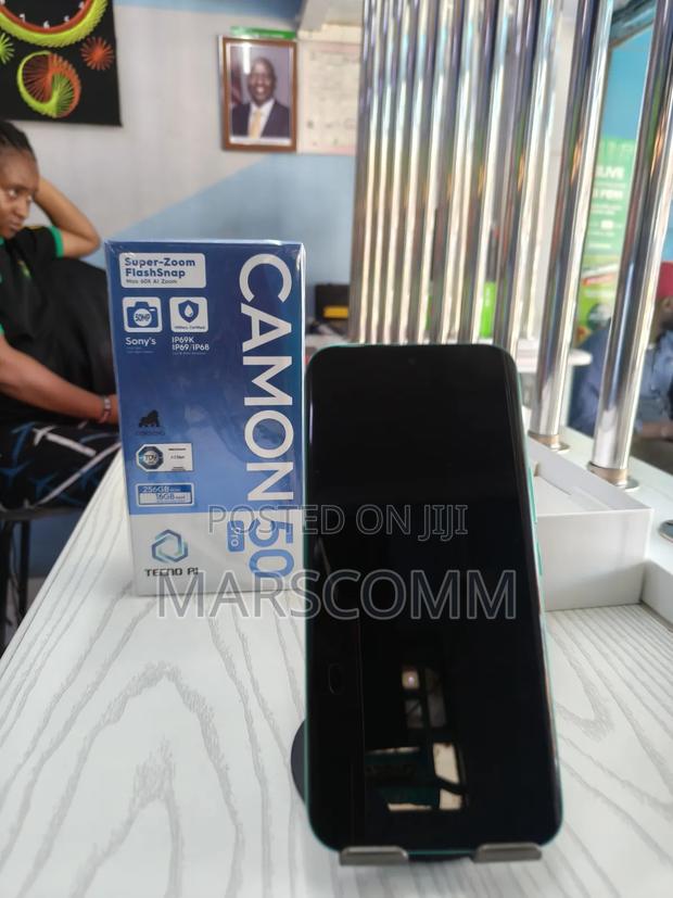 New Tecno Camon 50 Pro 256 GB Green - thumbnail 2