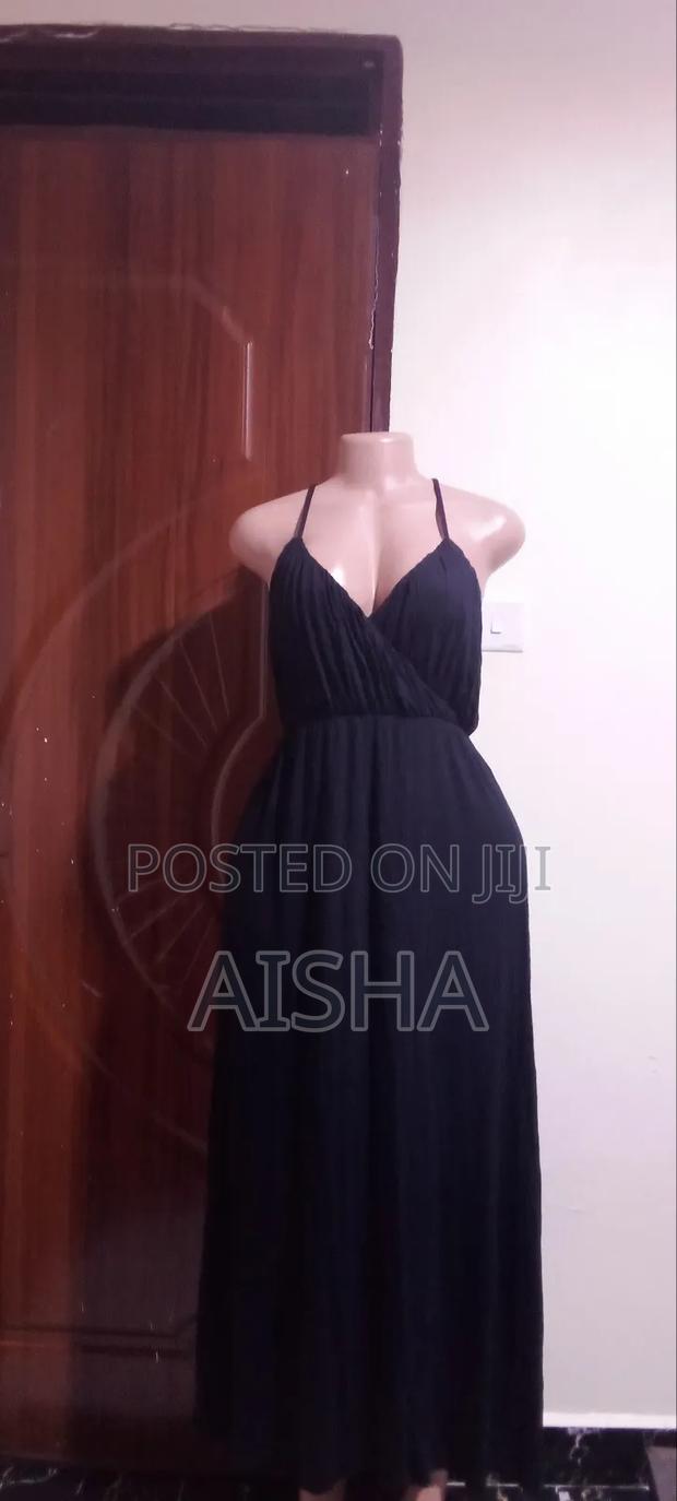 Elegant Black Max Dress - main view
