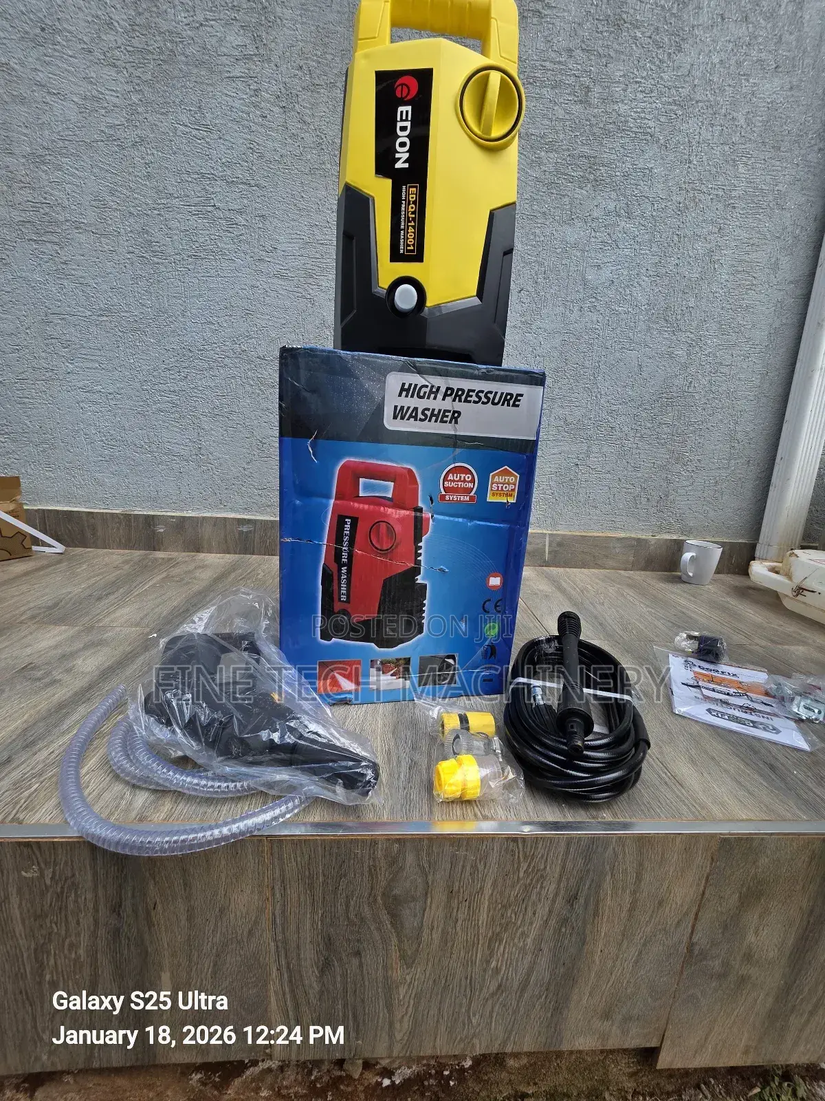Edon High Pressure Washer/1600w Edon Electric Pressure Washer