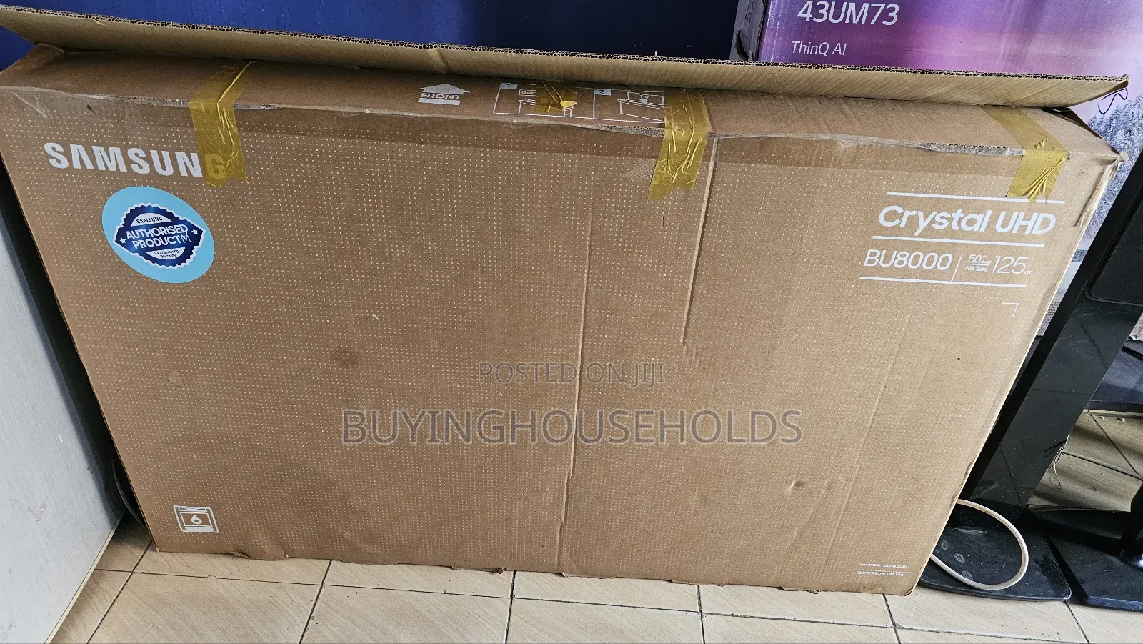 Samsung 50" Bu8000 Smart Tv Uhd