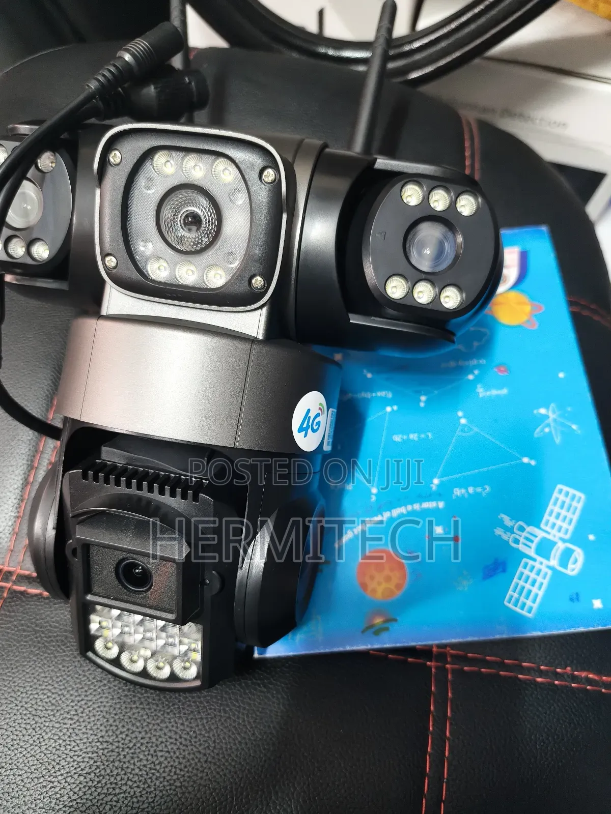 4g Electric V380 Pro Control PTZ CCTV Triple Lens Camera
