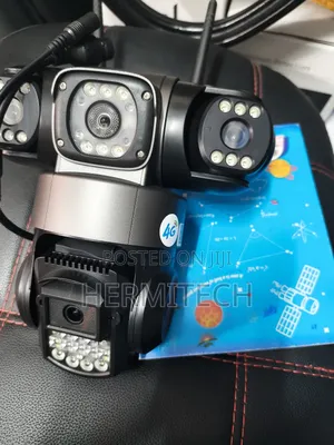 4g Electric V380 Pro Control PTZ CCTV Triple Lens Camera