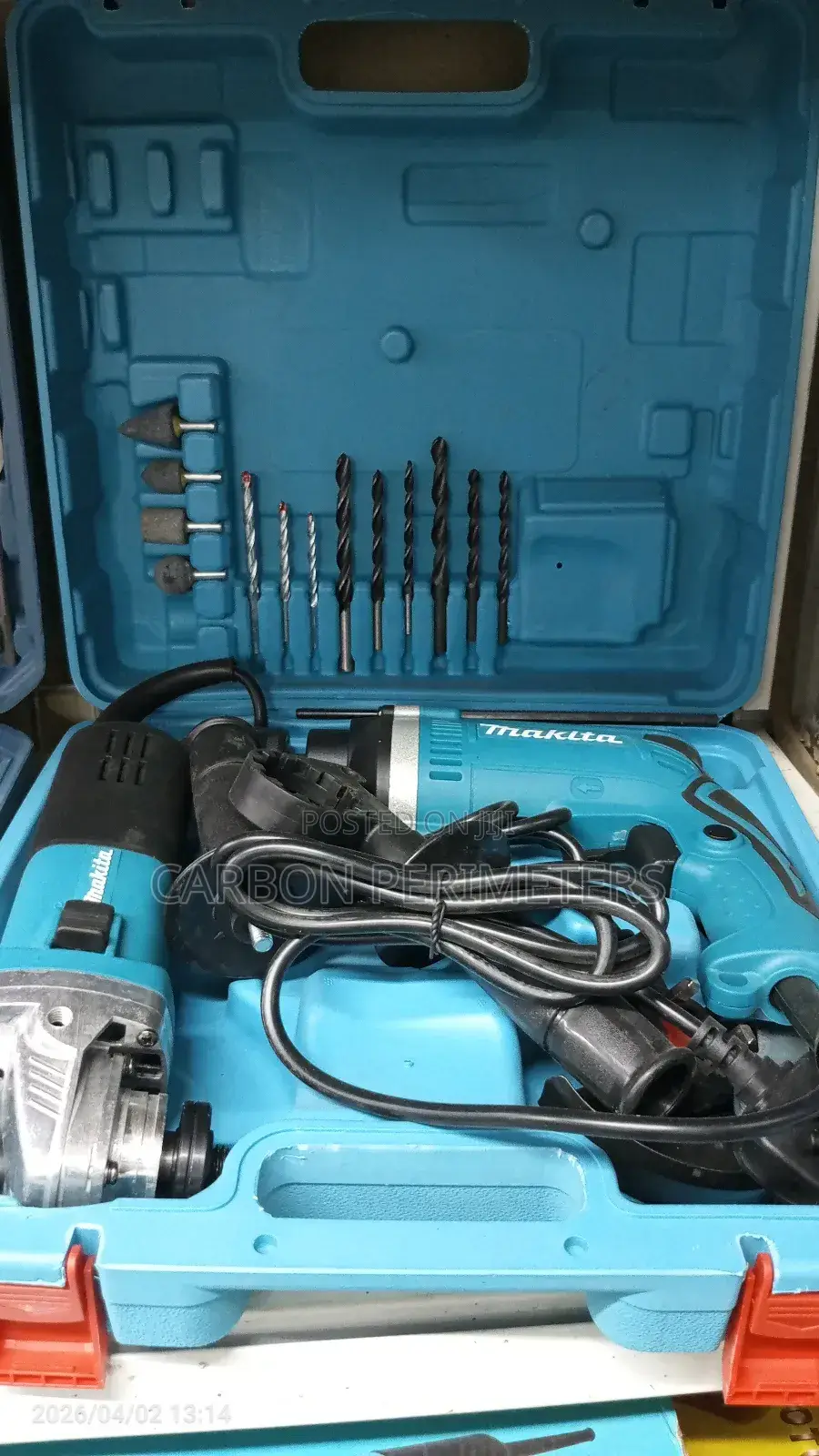Makita Combo (Drill and Grinder)