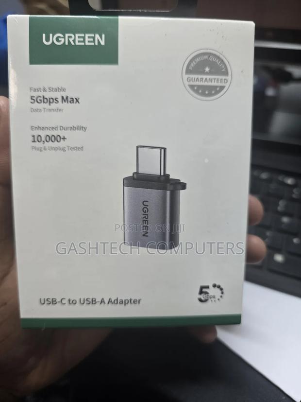 Ugreen Us270 Type-C 3.1 Male to Usb 3.0 a Female Aluminum Otg Adapter